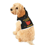 Superhero Pet Hoodie – “My Human Needed Saving” Black Variant