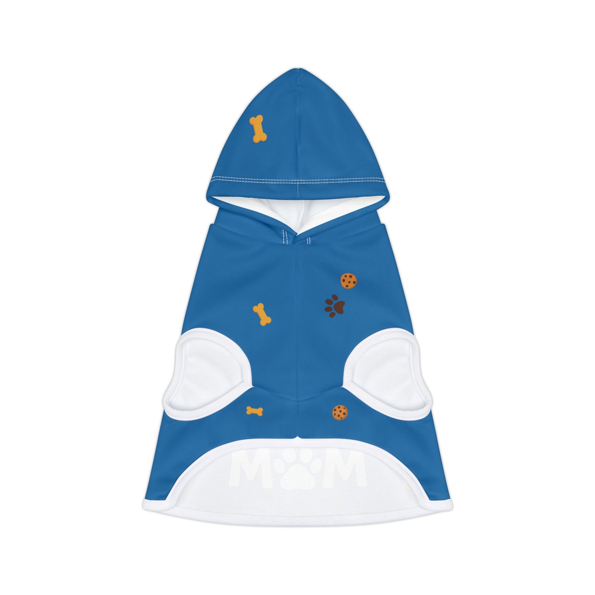 Pet Hoodie ā āI Love My Mom Pet Hoodieā Sapphire Variant ā Cozy Apparel for Cats & Dogs