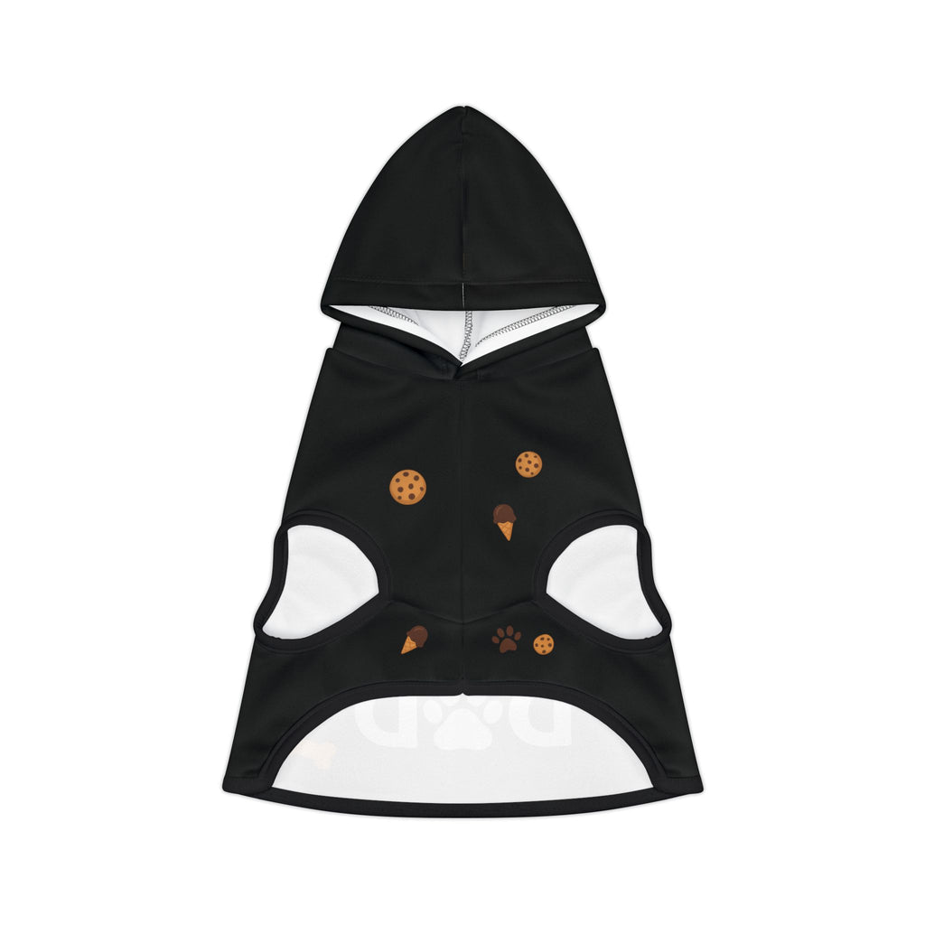 Pet Hoodie – “I love My Dad Pet Hoodie” Black Variant – Cozy Apparel for Cats & Dogs
