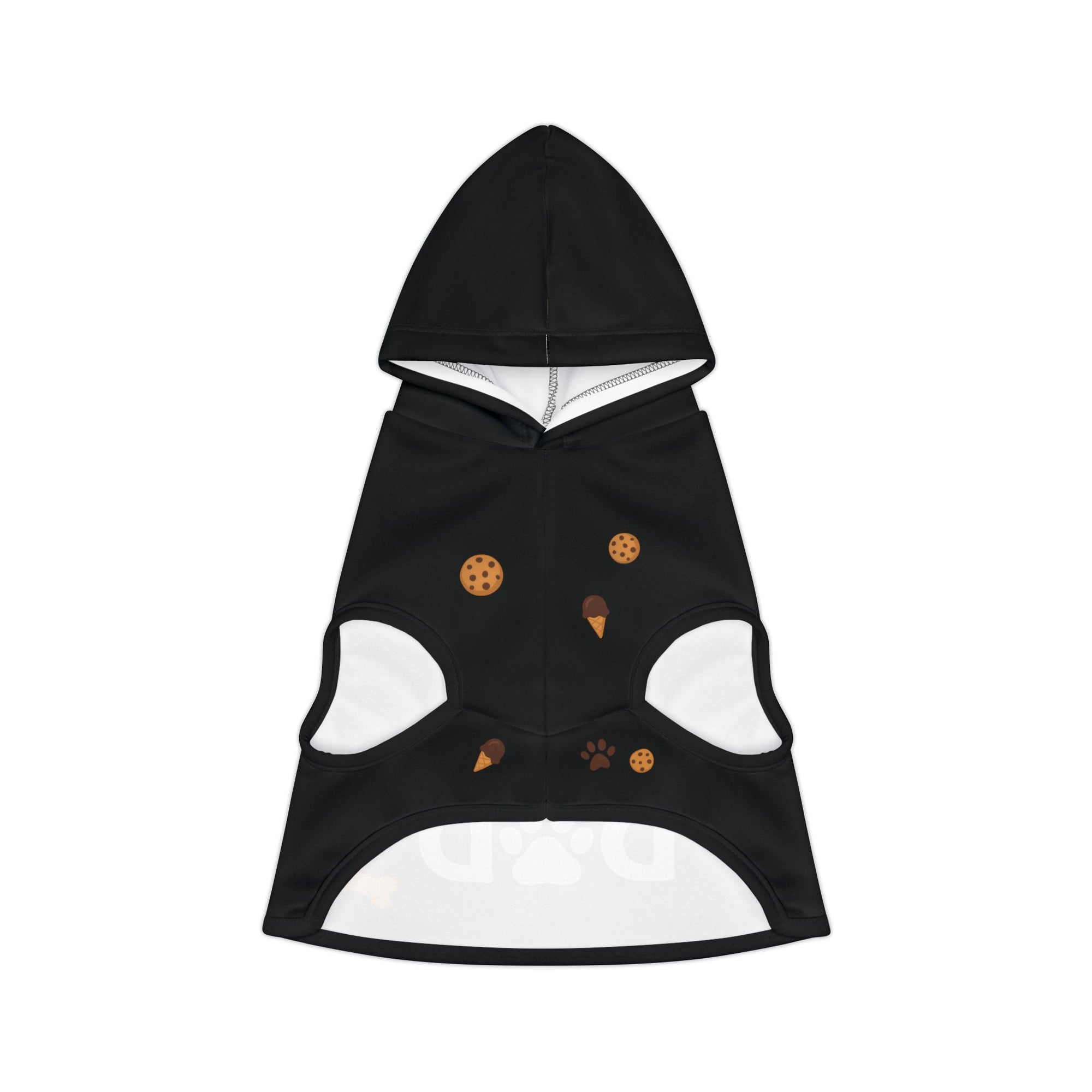 Pet Hoodie – “I love My Dad Pet Hoodie” Black Variant – Cozy Apparel for Cats & Dogs