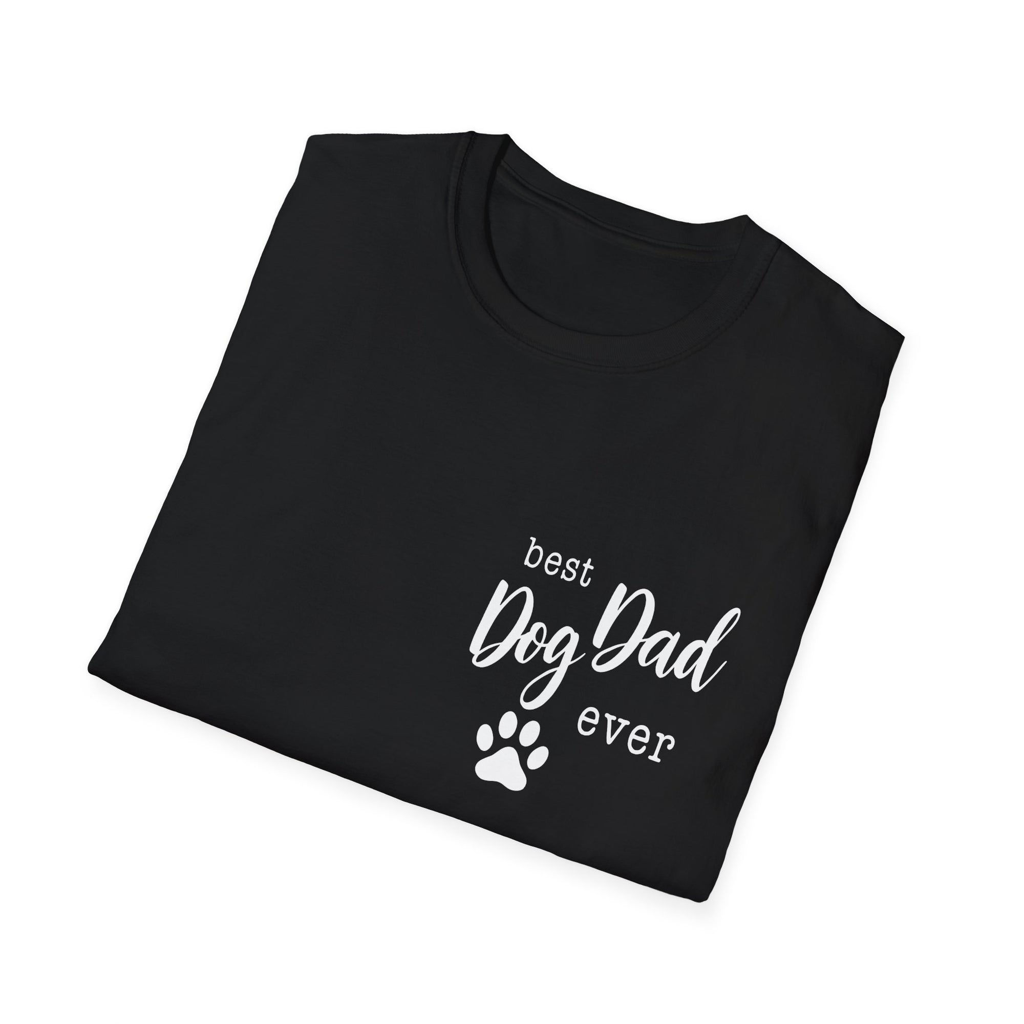 🐾 Best Dog Dad Ever T-Shirt – For Proud Pup Parents
