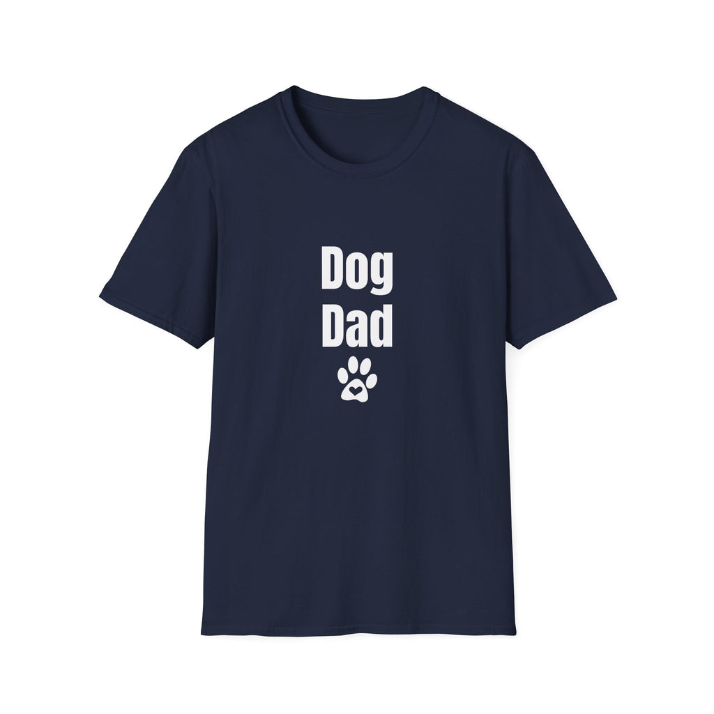 🐶 Dog Dad Light T-Shirt – Everyday Comfort for Pet Lovers
