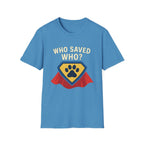 🐾🦸"Who Saved Who?" – The Hero Tee Every Pet Parent Needs 🐾