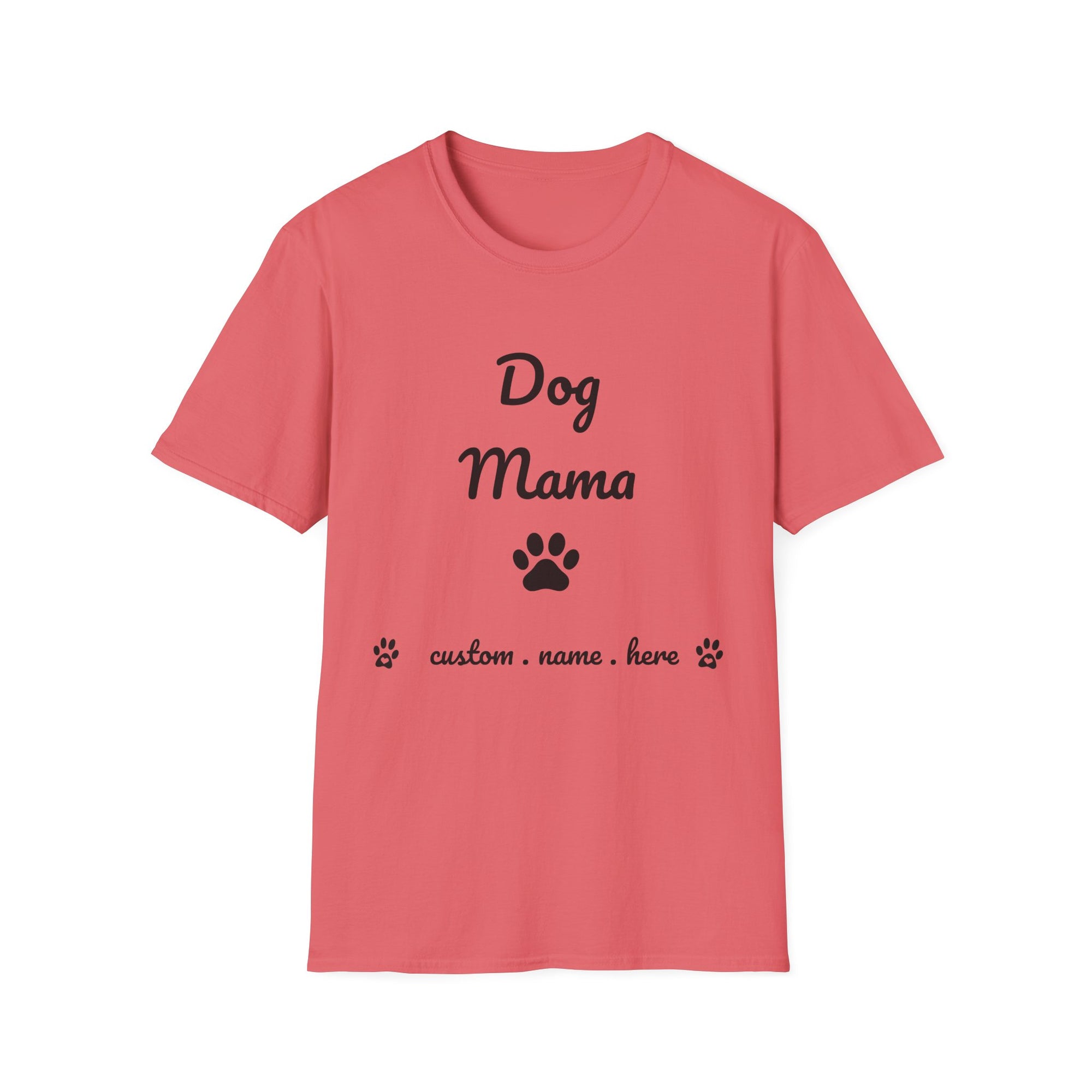 Personalized  – Dog Mom T-Shirt