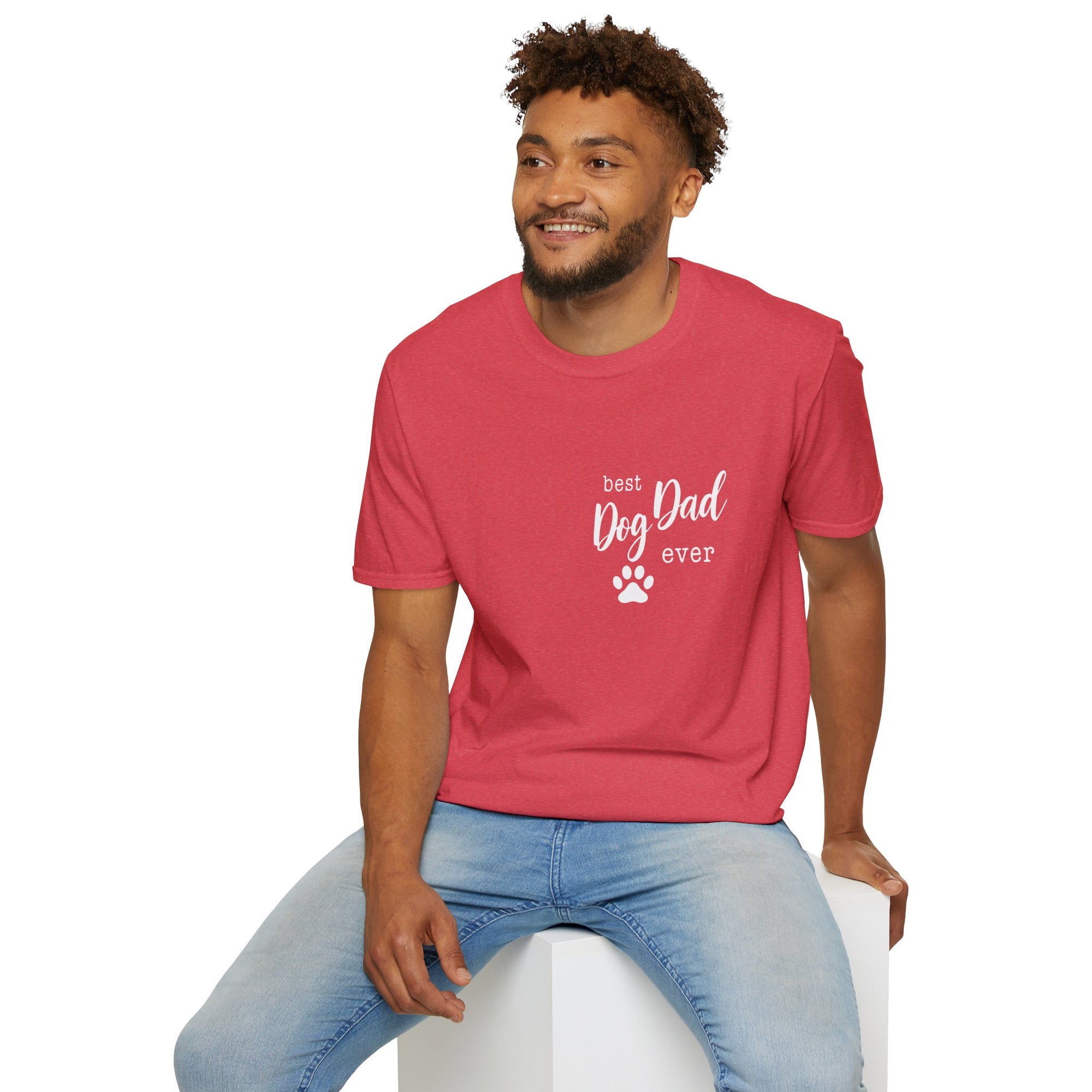 🐾 Best Dog Dad Ever T-Shirt – For Proud Pup Parents