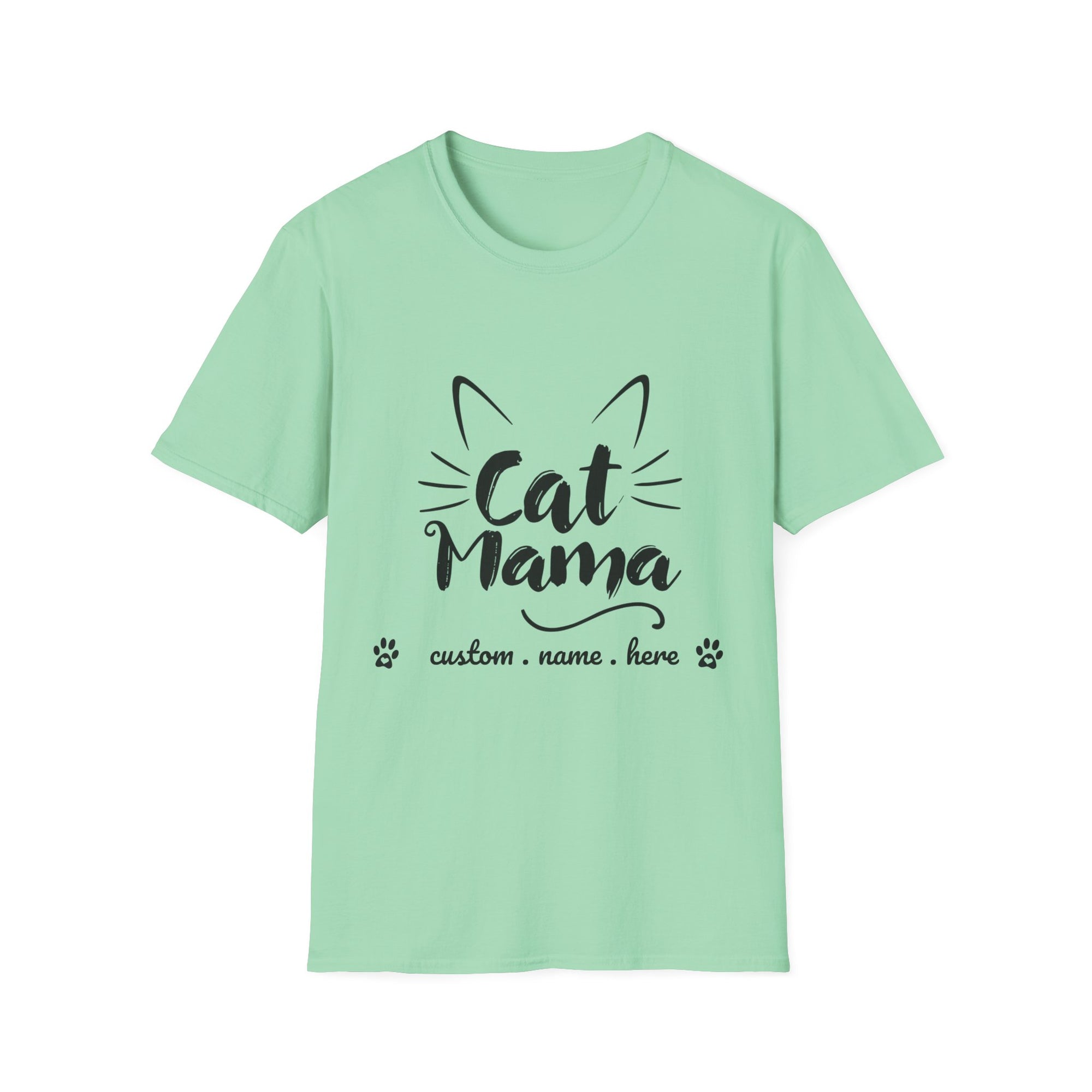 👕 Personalized Cat Mom T-Shirt🐾