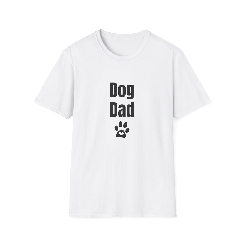 🐶 Dog Dad Light T-Shirt – Everyday Comfort for Pet Lovers