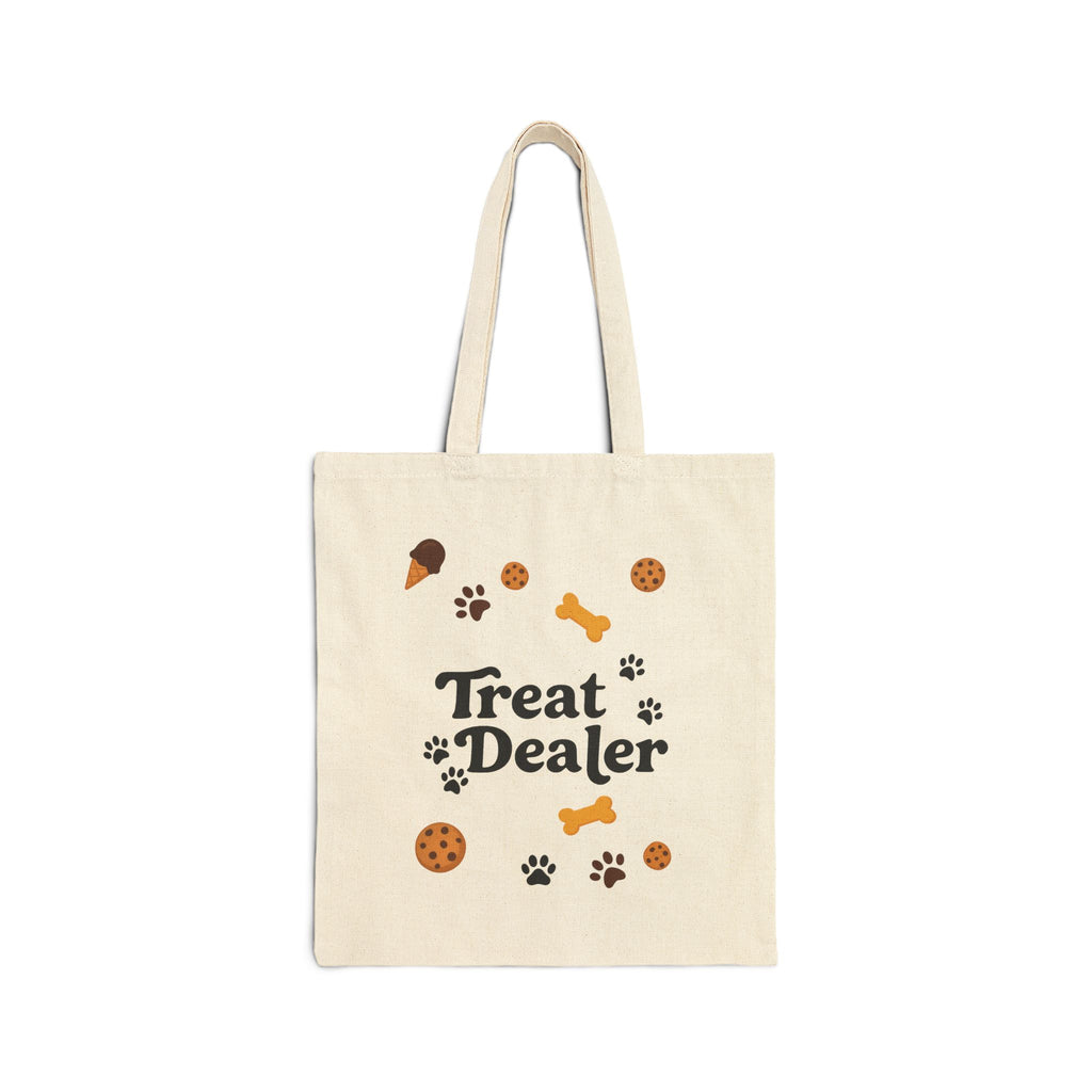 "Treat Dealer" Tote Bag – Premium Quality – Funny Gift for Dog & Cat Lovers
