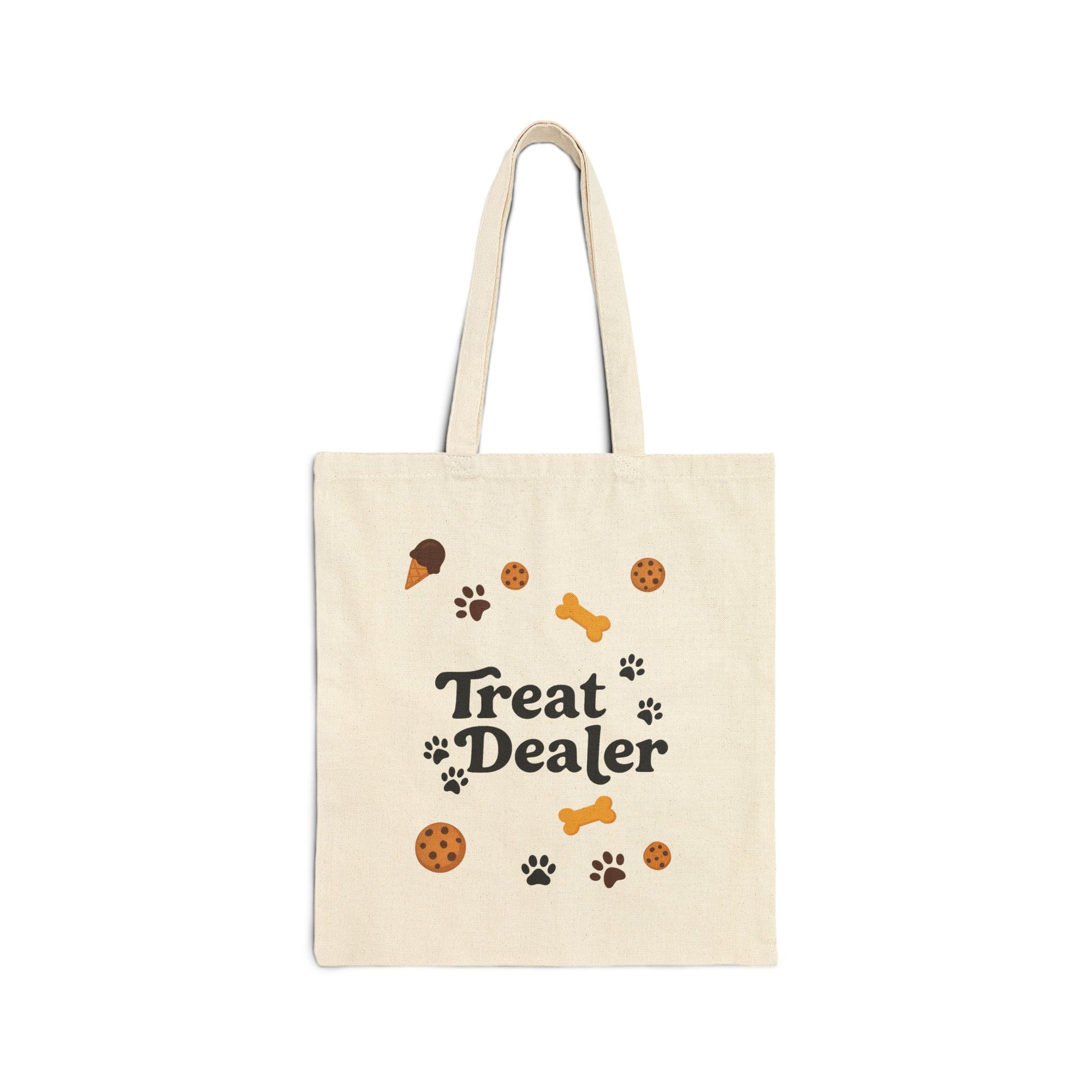 "Treat Dealer" Tote Bag – Premium Quality – Funny Gift for Dog & Cat Lovers