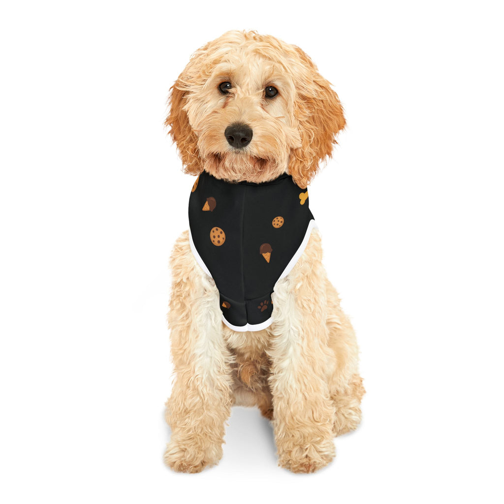 Treat Addict Pet Hoodie – Black – Cozy Style for Your Snack – Loving Sidekick