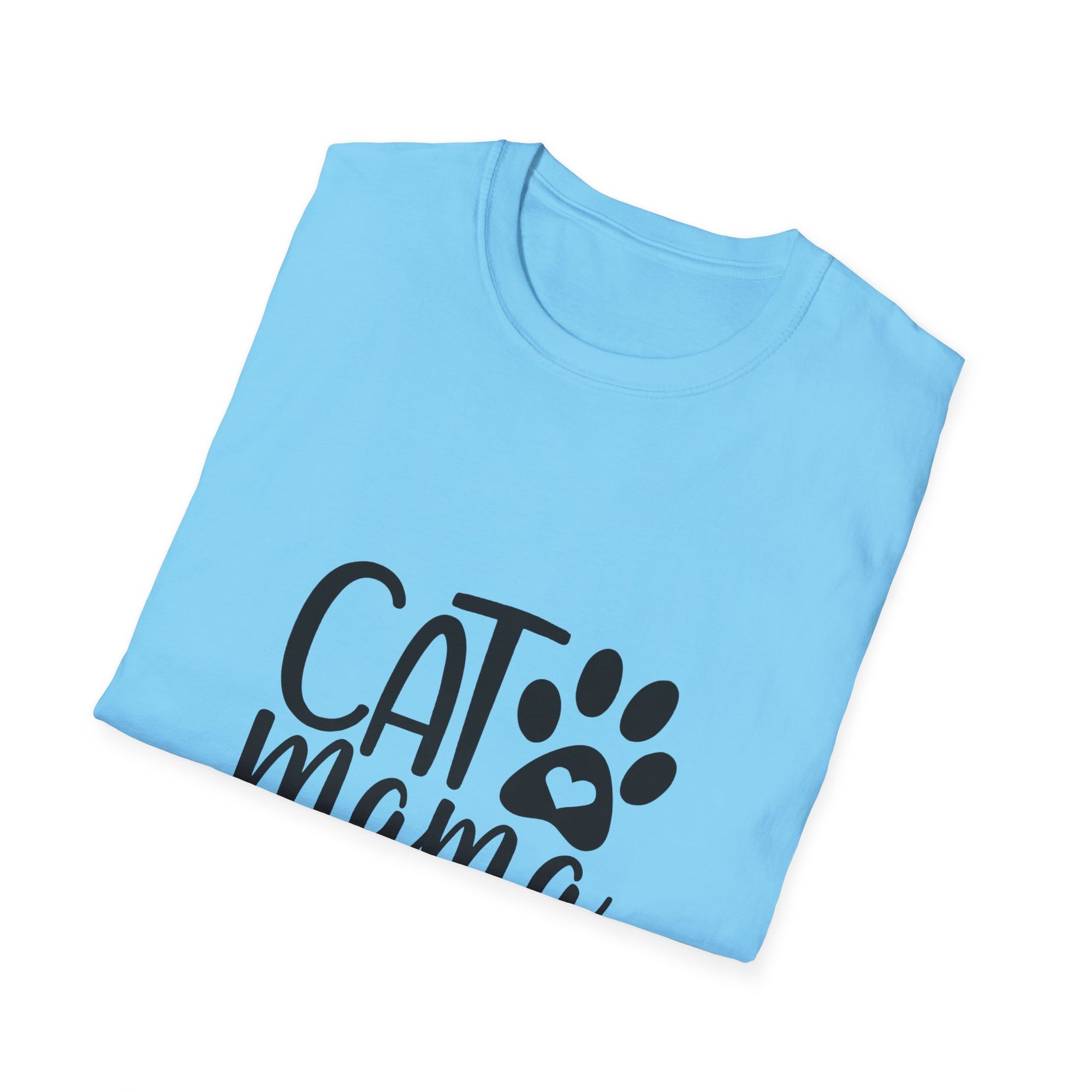 🐱 Cat Mama T-Shirt – Light Color Edition