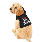 Pet Hoodie – “I love My Dad Pet Hoodie” Black Variant – Cozy Apparel for Cats & Dogs