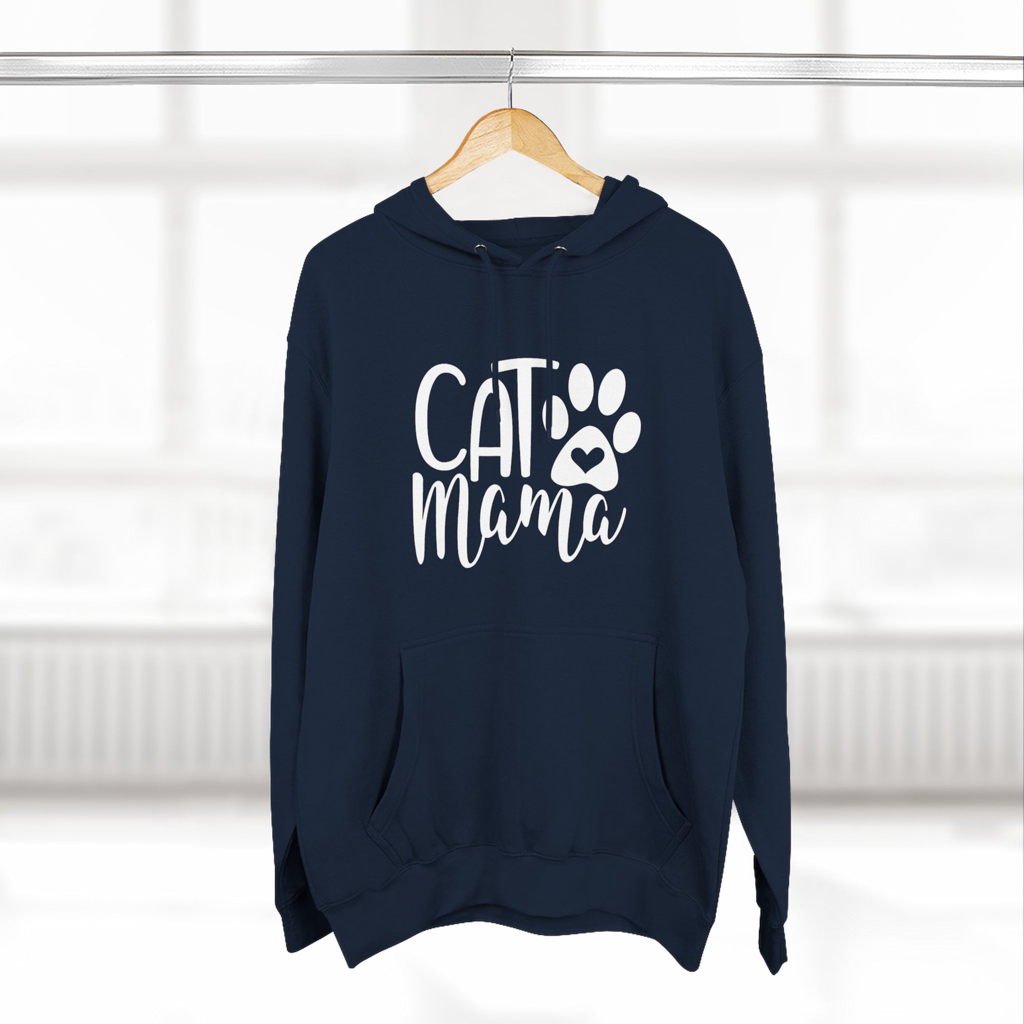 Cat Mama Hoodie – Premium Quality Cozy Fleece Edition