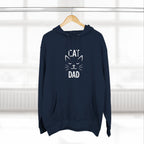 Cat Dad Hoodie – Premium Quality – Cozy Fleece Edition