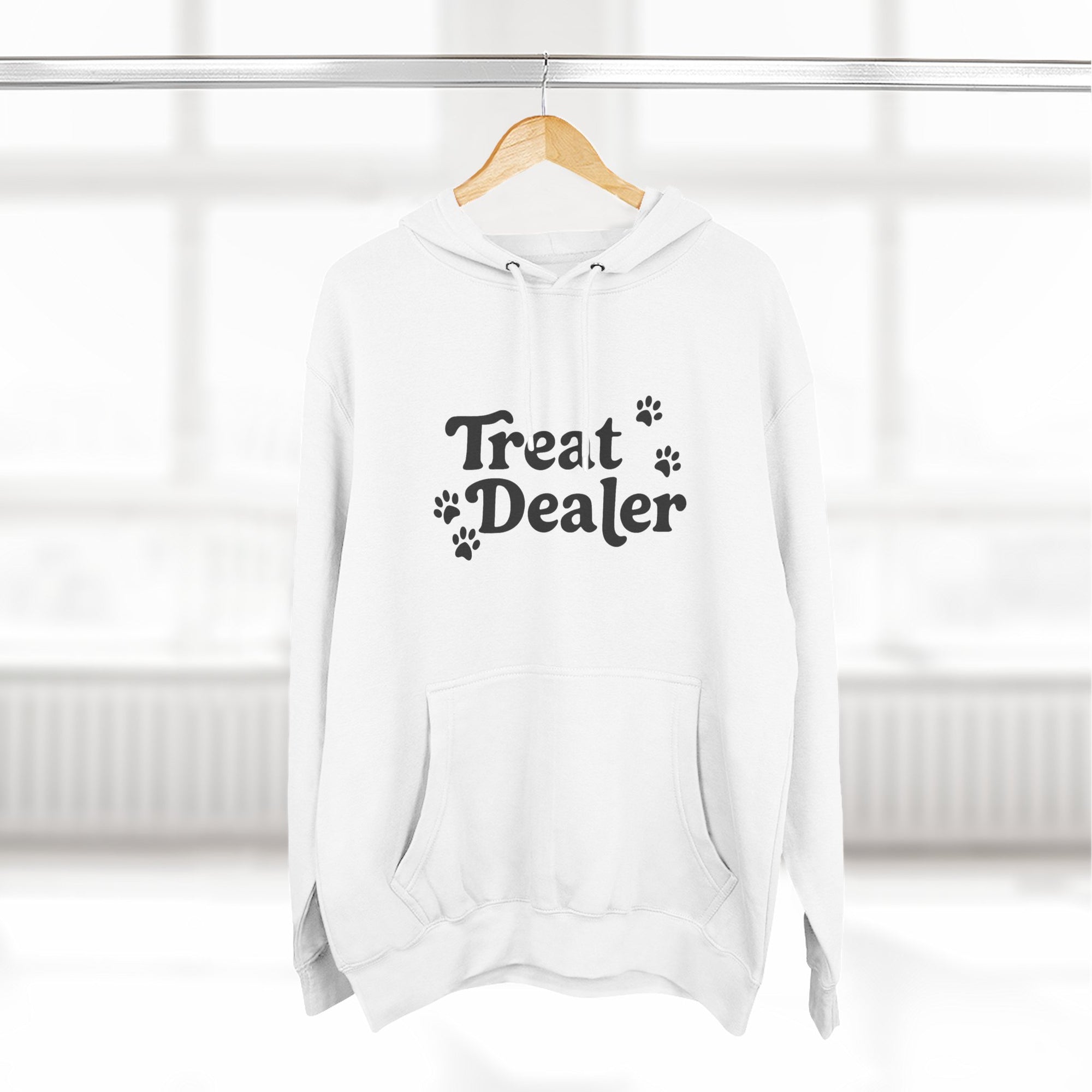 Premium Quality – “Treat Dealer” Hoodie – For Pet Lovers Who Spoil in Style