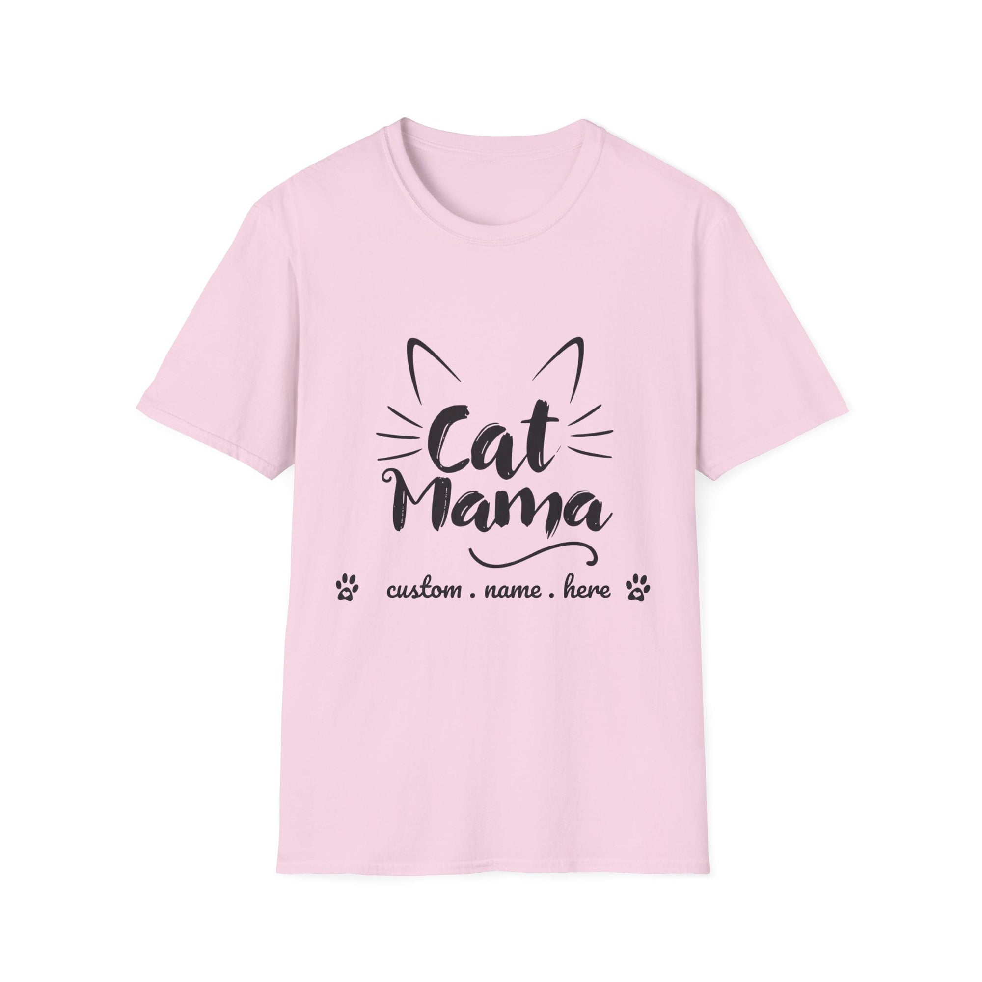 👕 Personalized Cat Mom T-Shirt🐾