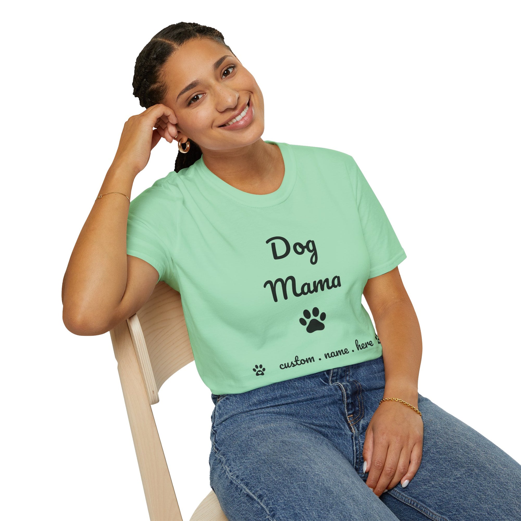 Personalized  – Dog Mom T-Shirt