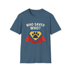 🐾🦸"Who Saved Who?" – The Hero Tee Every Pet Parent Needs 🐾