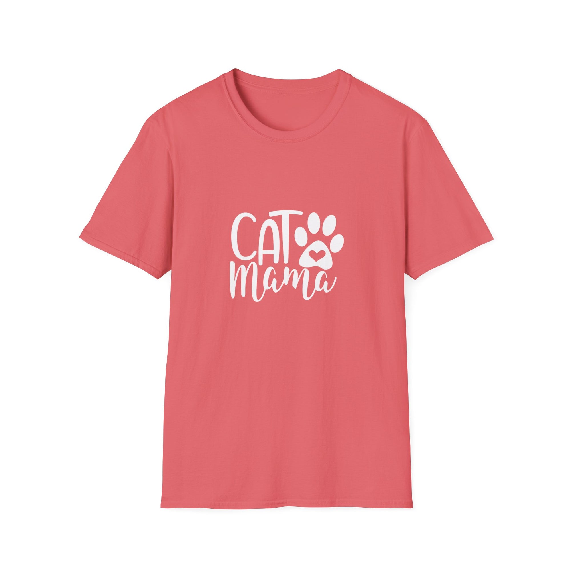 🖤 Cat Mama T-Shirt – Dark Color Edition