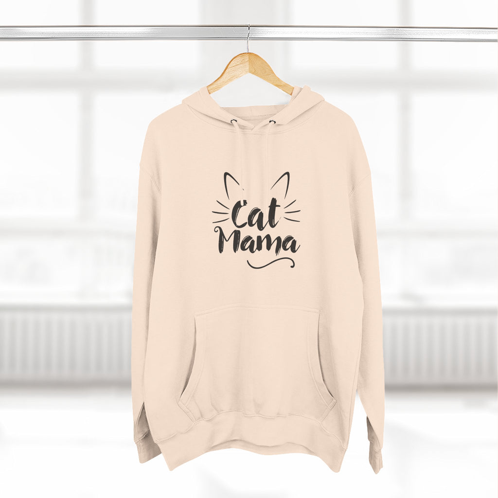 Cat Mama Hoodie – Premium Quality Cozy Fleece Edition