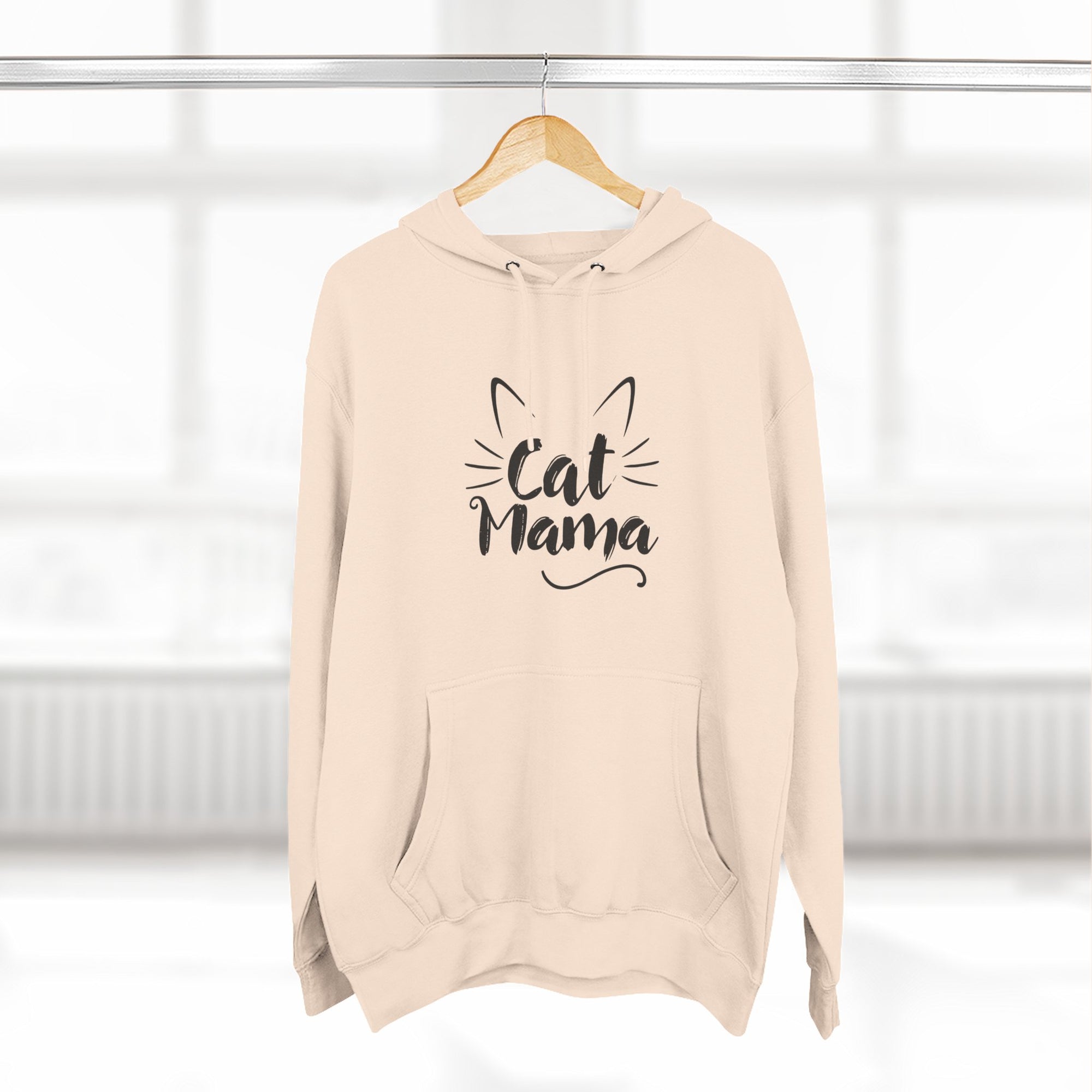 Cat Mama Hoodie – Premium Quality Cozy Fleece Edition