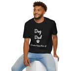 Personalized Dog Dad T-Shirt – Custom Name Edition