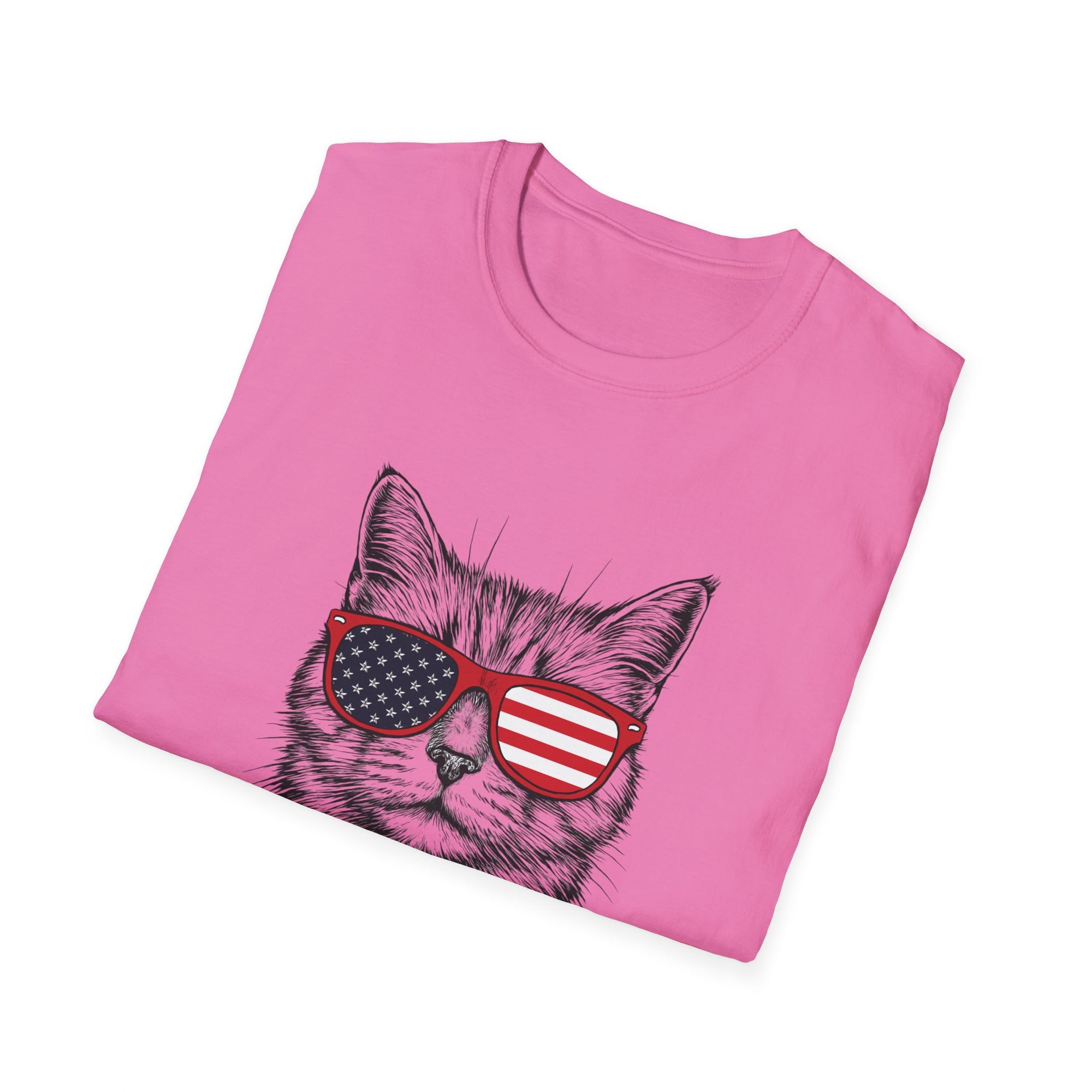 π Cool Cat with Shades T-Shirt β Purrfectly Stylish