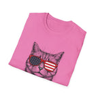 😎 Cool Cat with Shades T-Shirt – Purrfectly Stylish