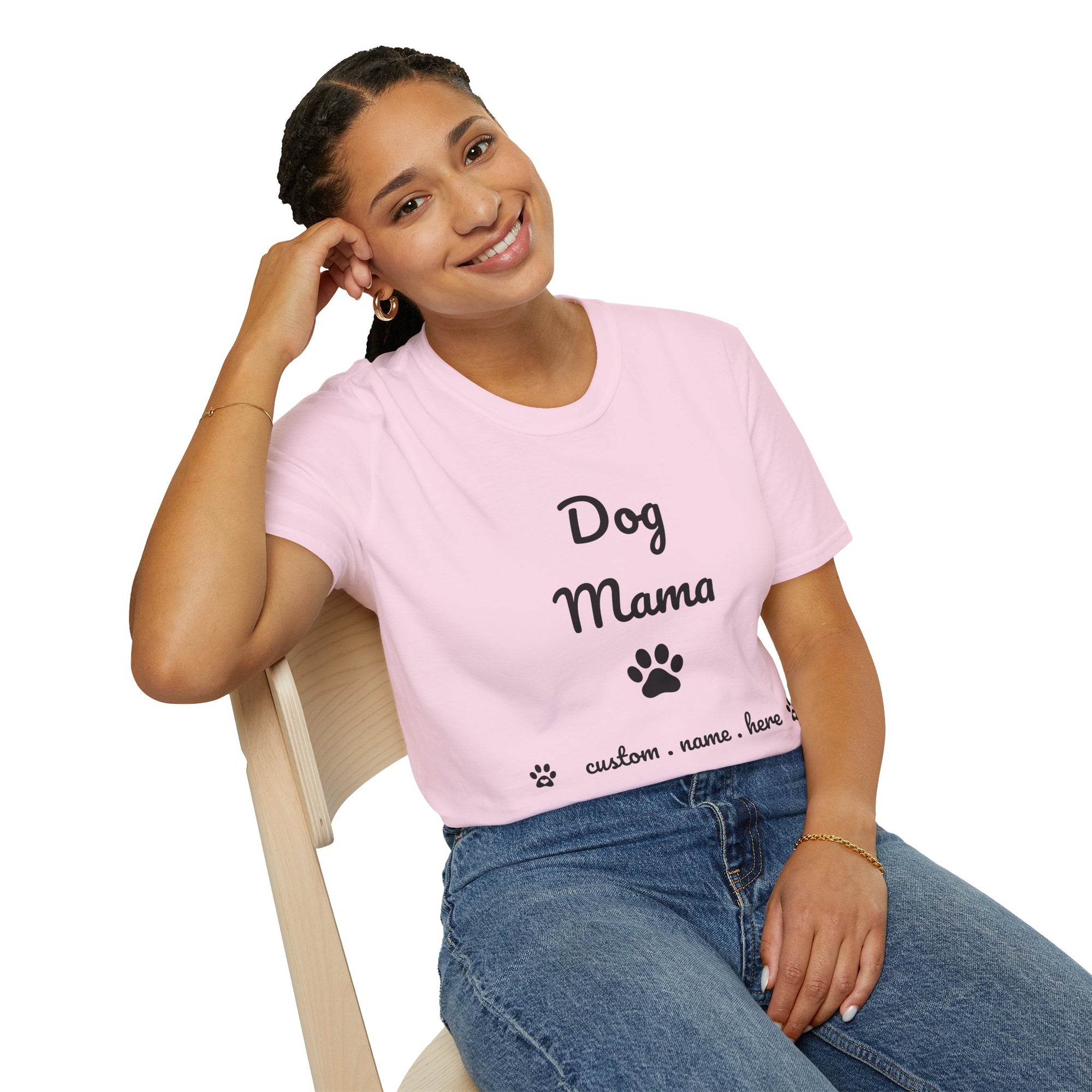 Personalized  – Dog Mom T-Shirt