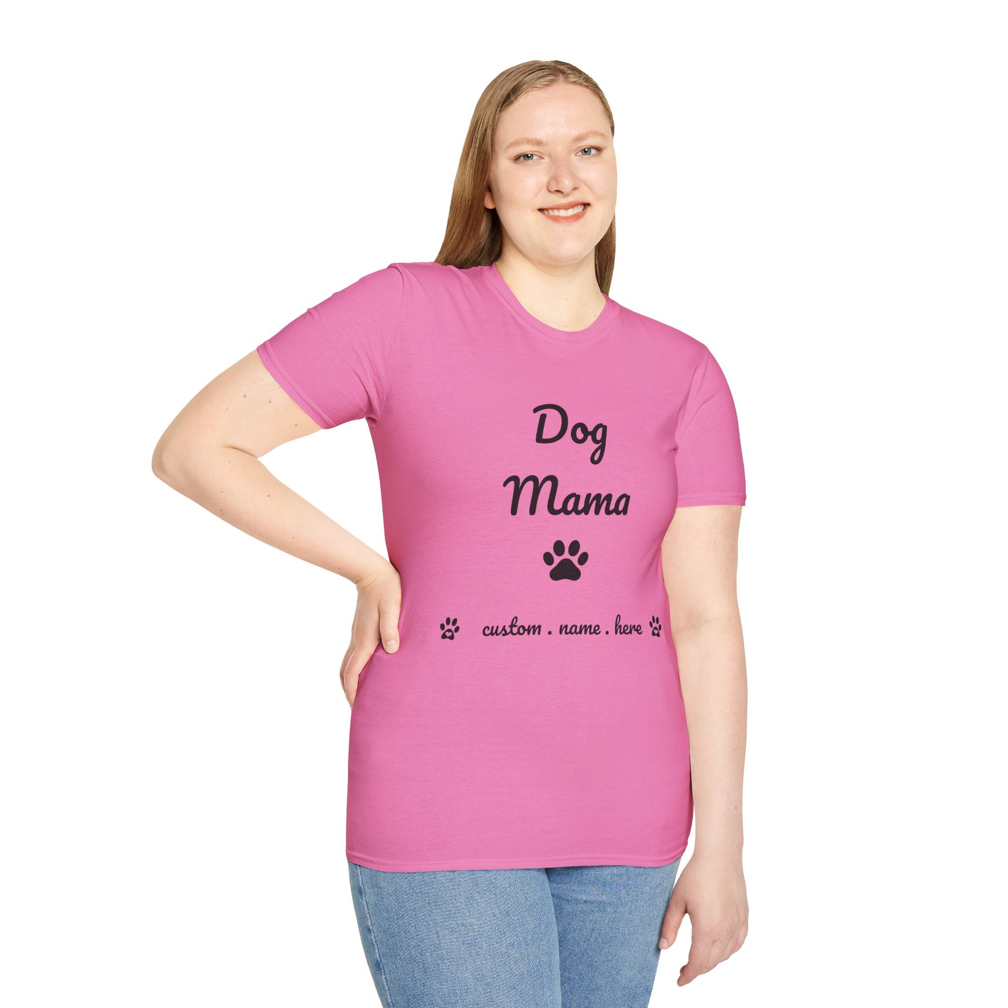 Personalized  – Dog Mom T-Shirt