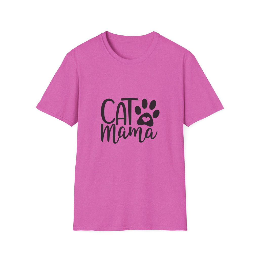 🐱 Cat Mama T-Shirt – Light Color Edition