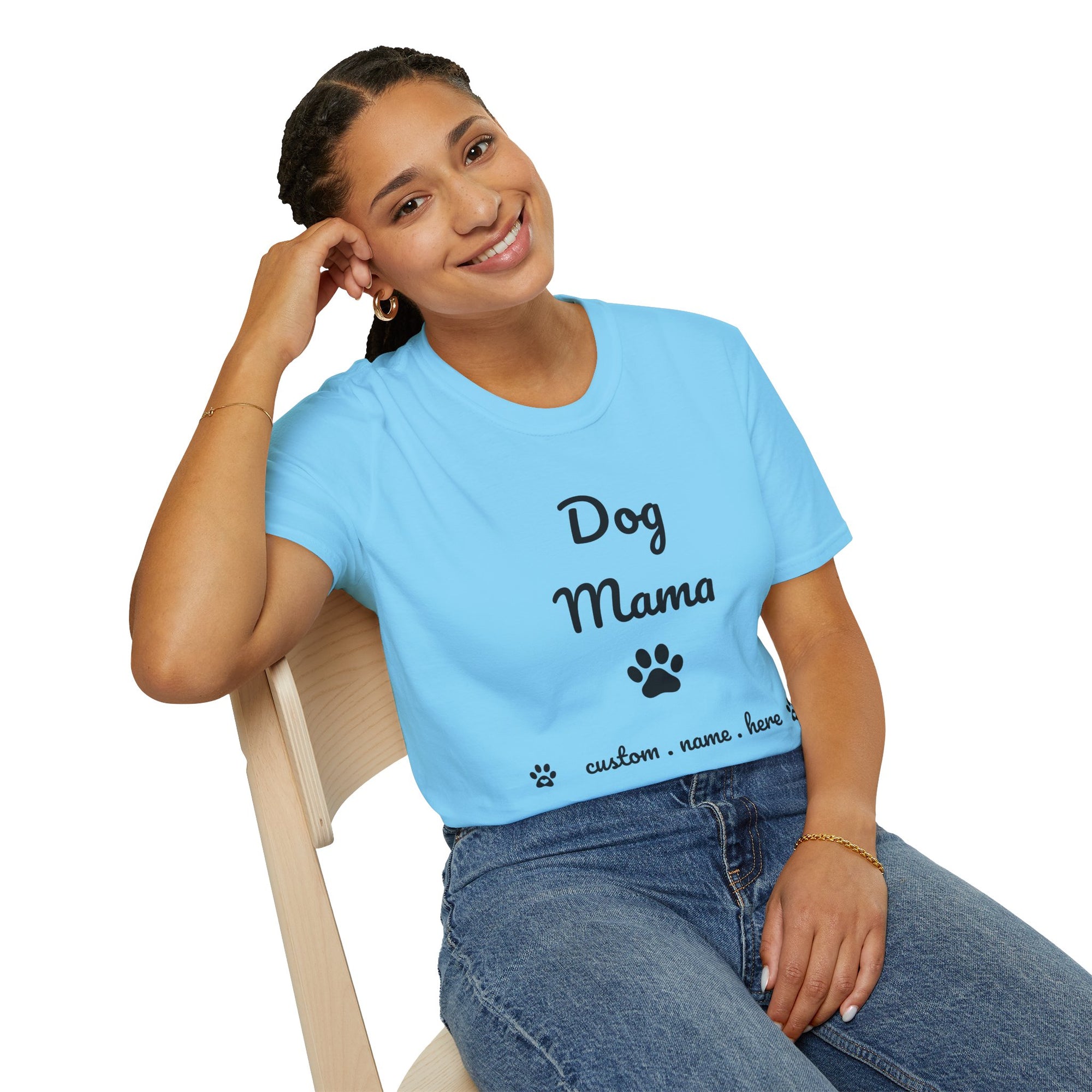 Personalized  – Dog Mom T-Shirt