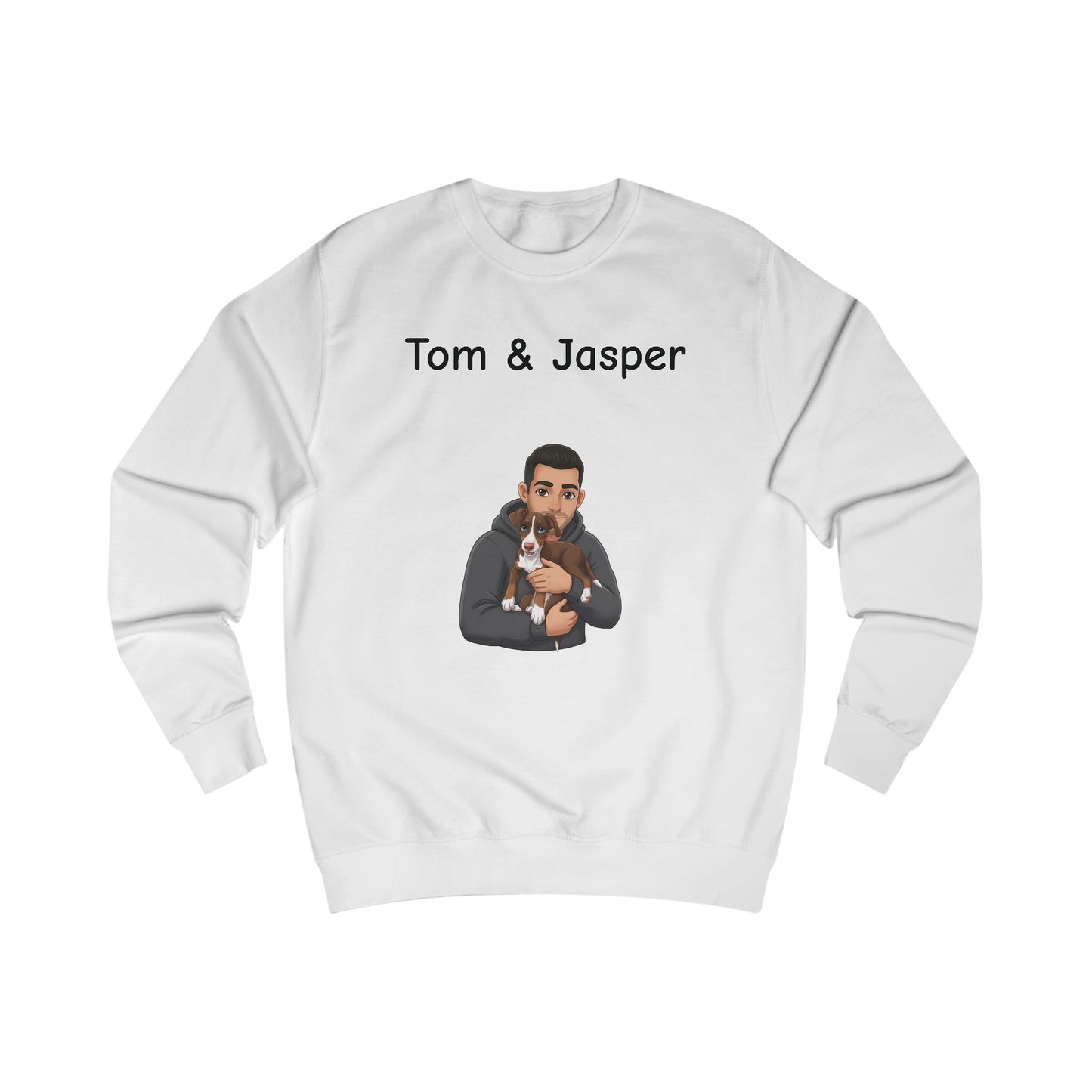 Personalized Pet Lover Crewneck Sweatshirt – PREMIUM QUALITY