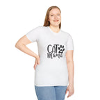 🐱 Cat Mama T-Shirt – Light Color Edition
