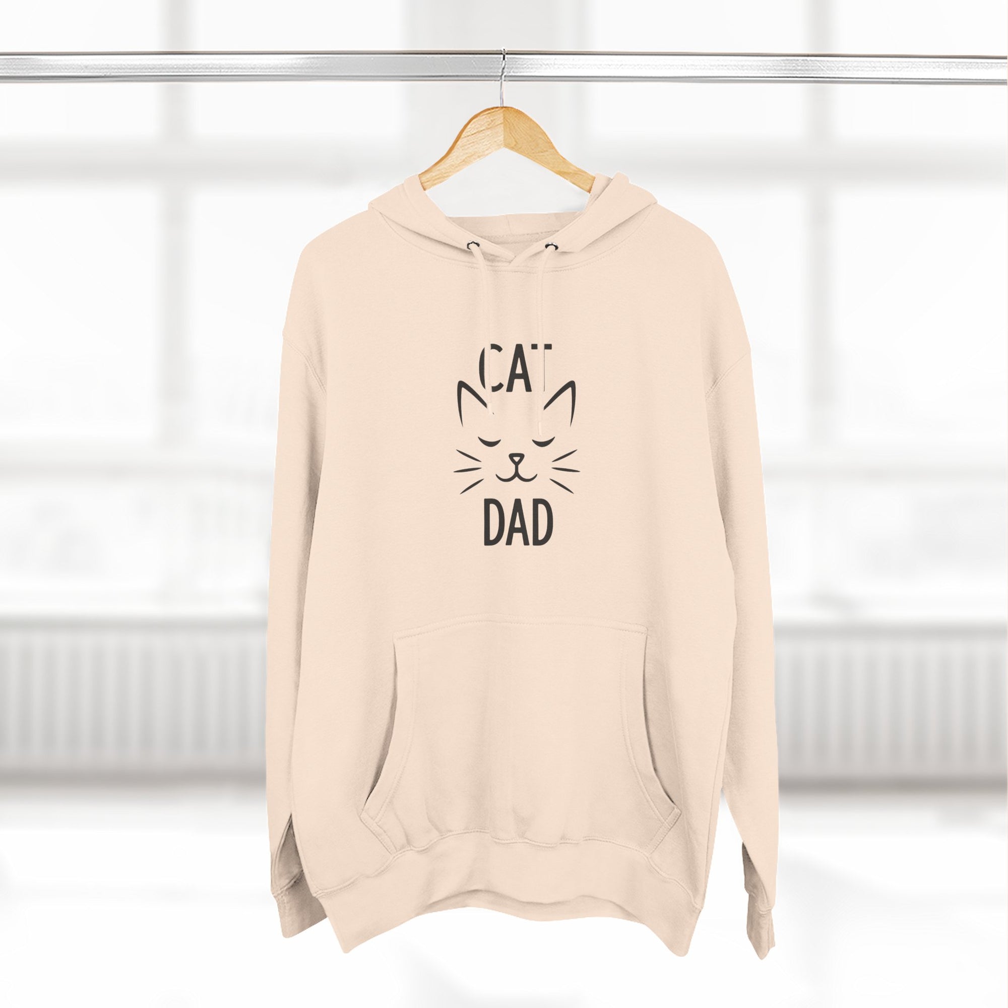 Cat Dad Hoodie – Premium Quality – Cozy Fleece Edition