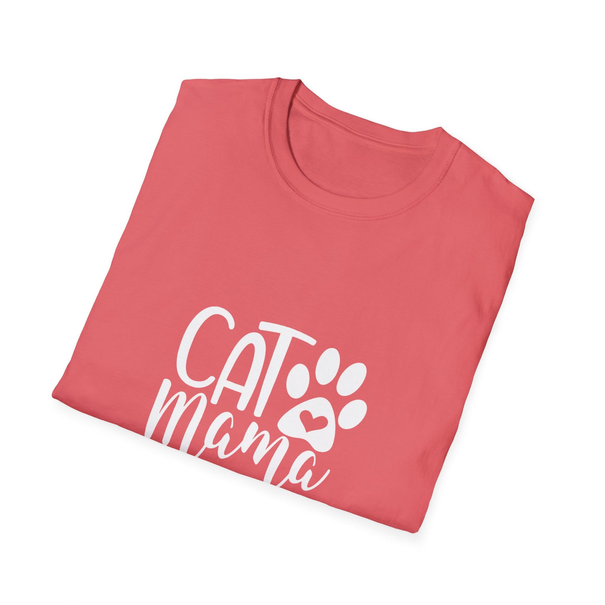🖤 Cat Mama T-Shirt – Dark Color Edition