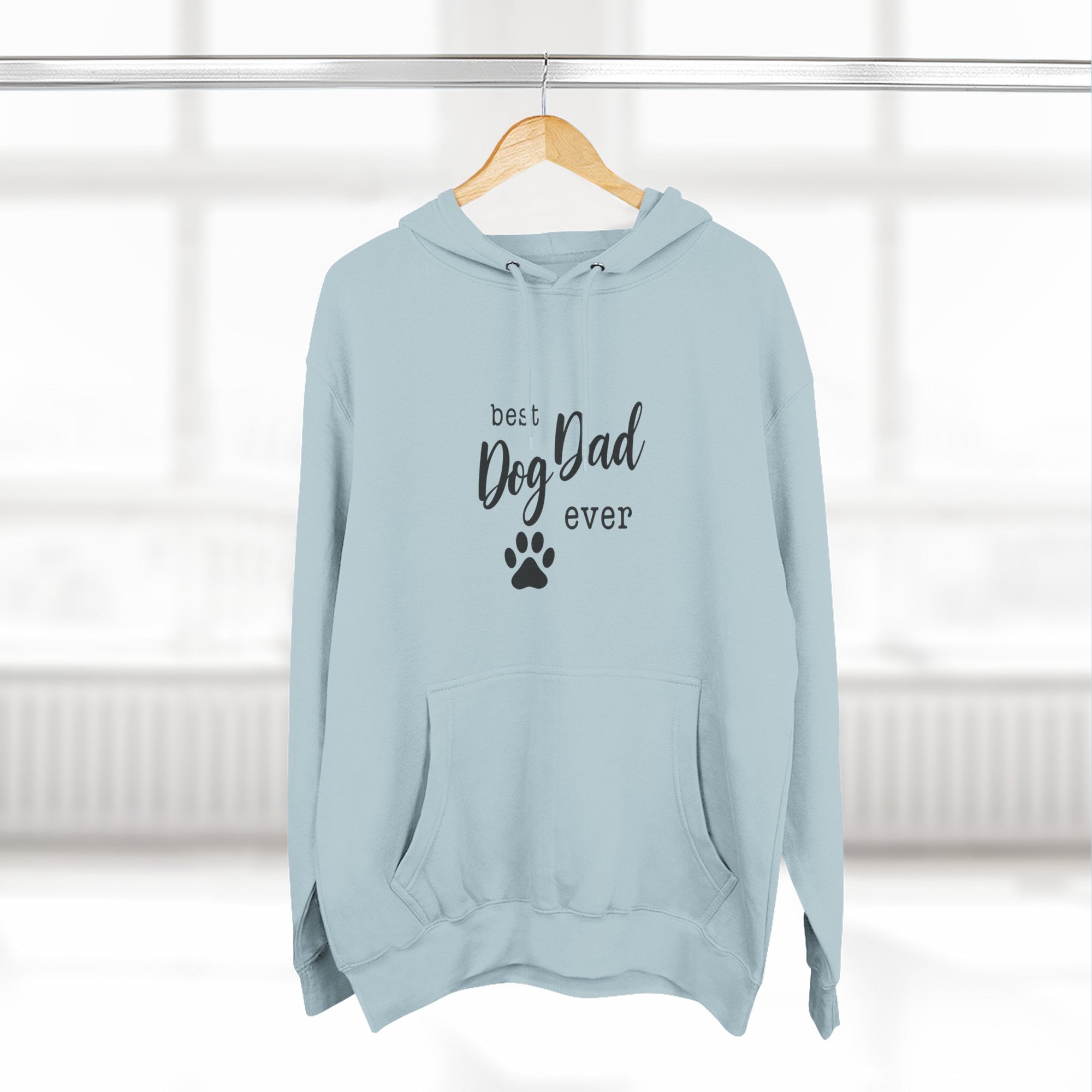 Best Dog Dad Ever Hoodie – Premium Quality – Cozy Fleece Edition