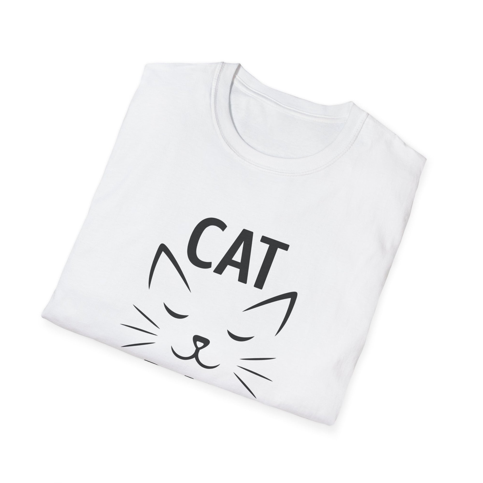 😼 Personalized Cat Dad T-Shirt – Custom Name Edition