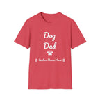 Personalized Dog Dad T-Shirt – Custom Name Edition