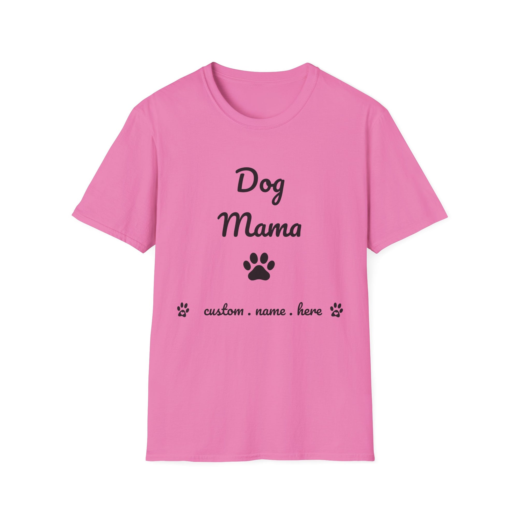 Personalized  – Dog Mom T-Shirt