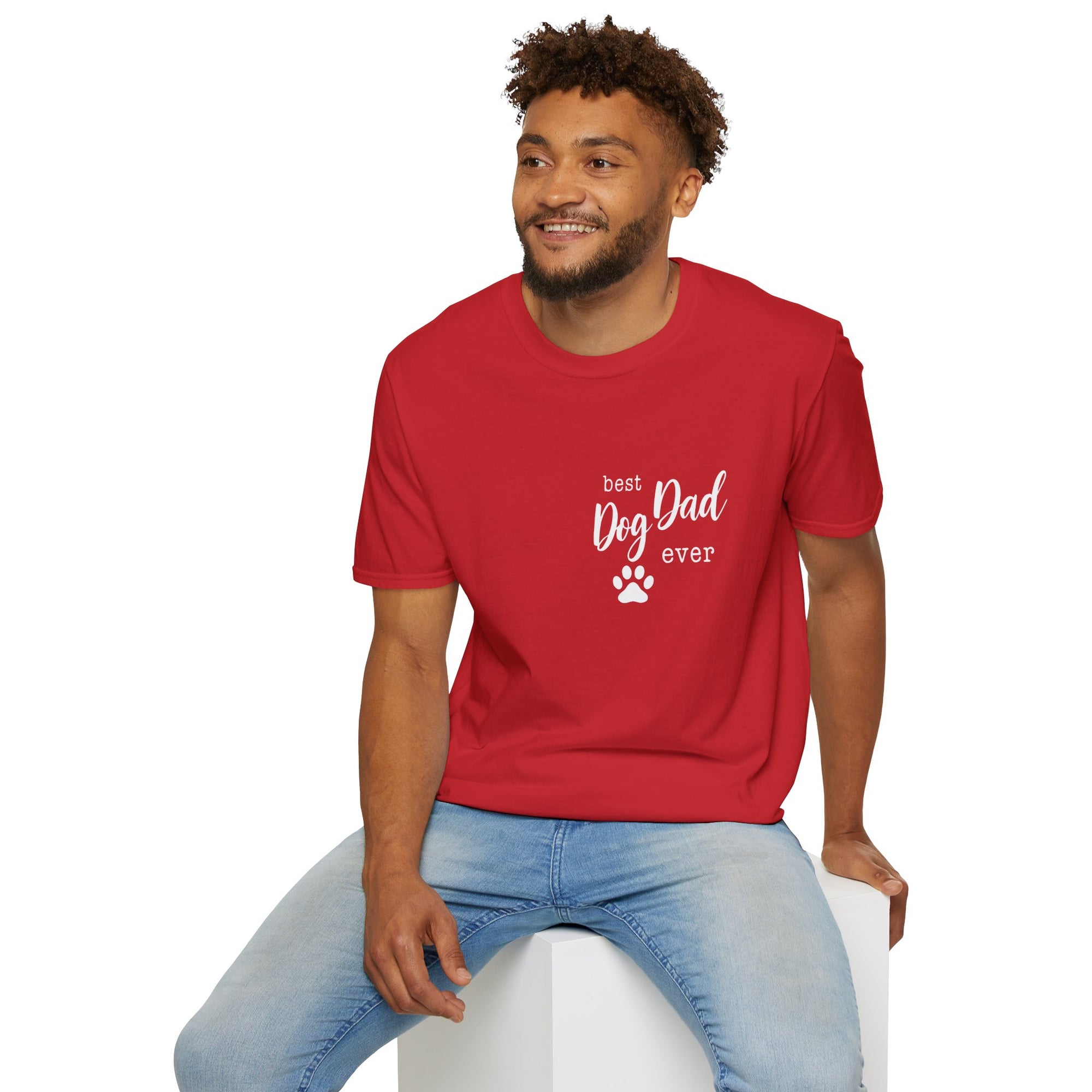 🐾 Best Dog Dad Ever T-Shirt – For Proud Pup Parents