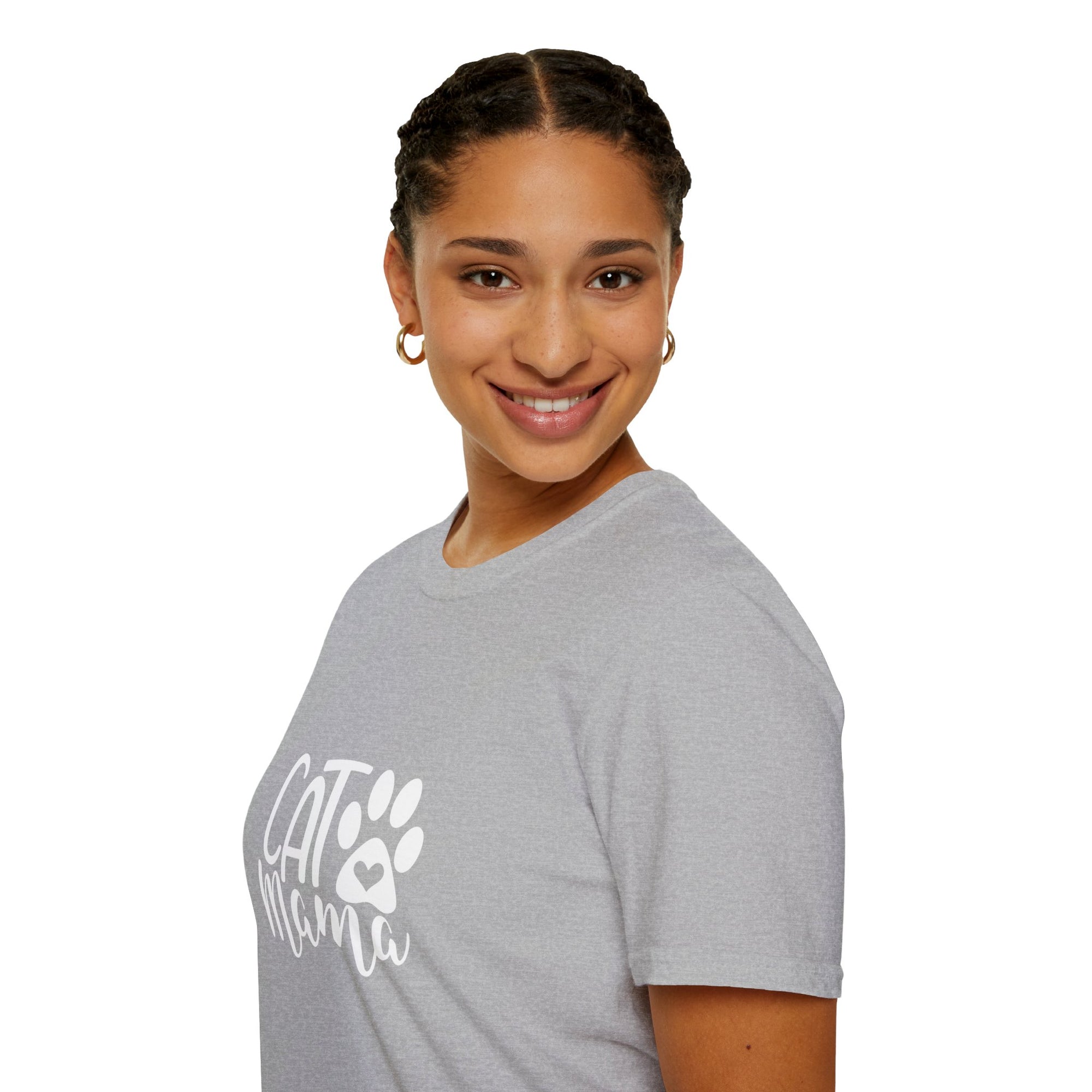 🖤 Cat Mama T-Shirt – Dark Color Edition