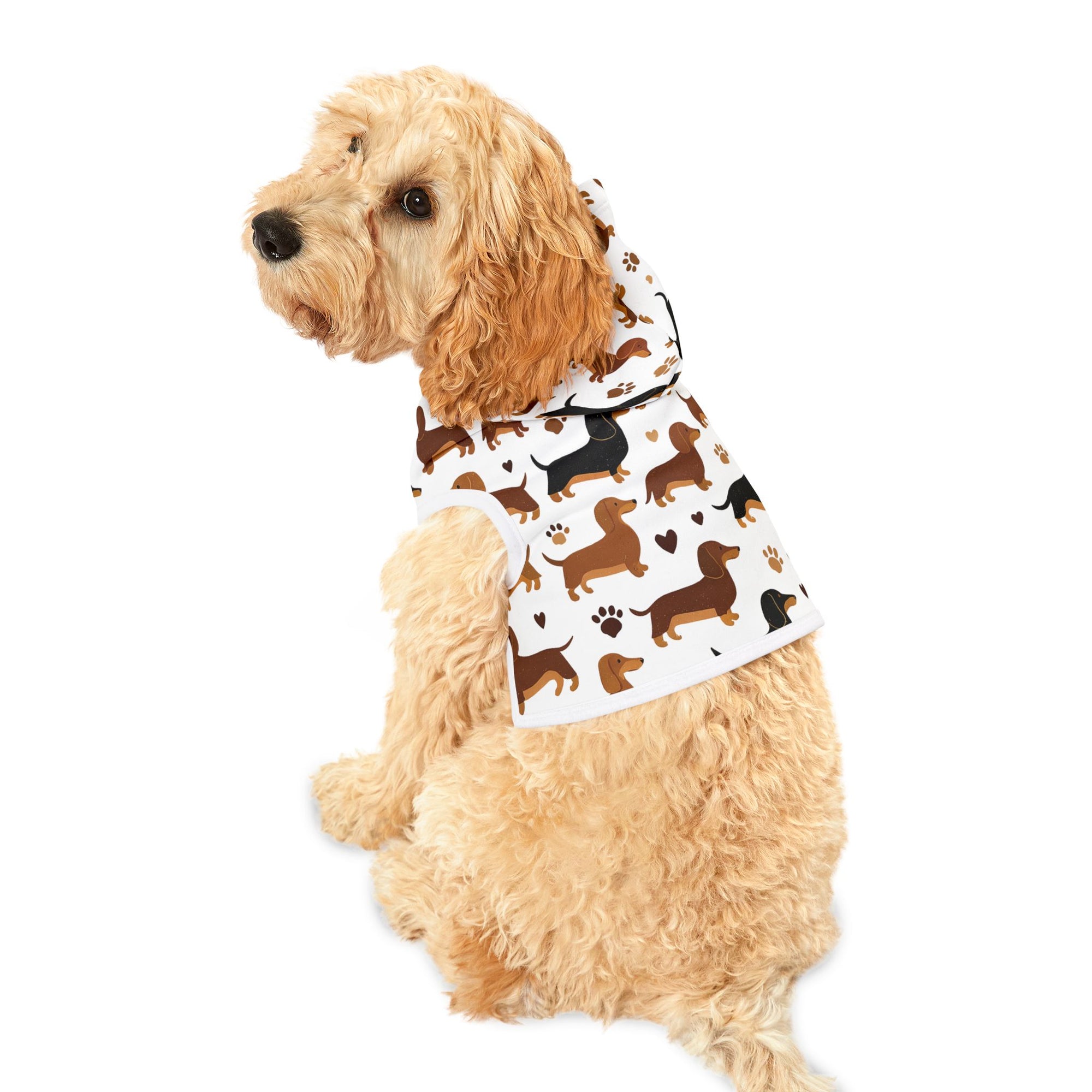 Dachshund Pattern - Pet Hoodie
