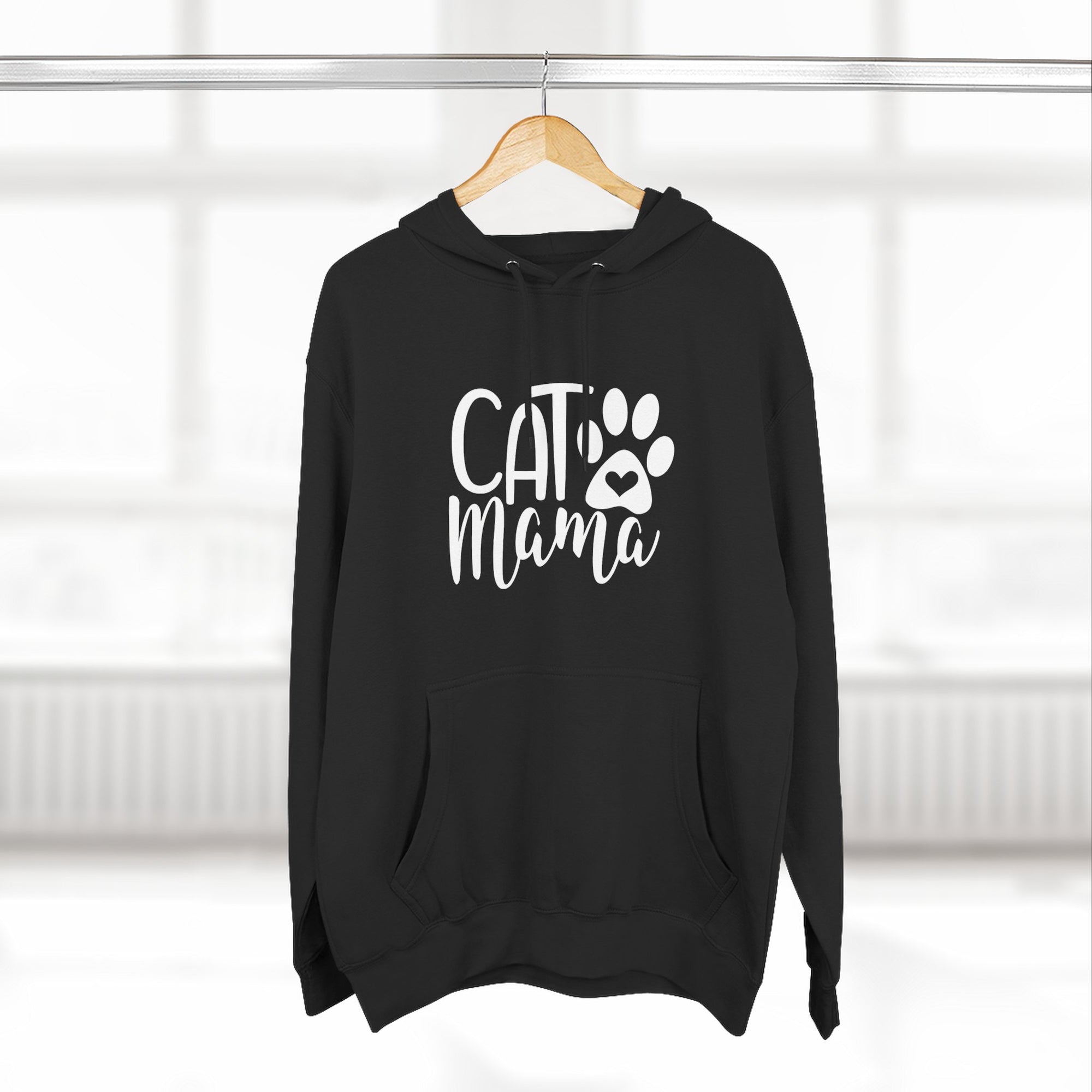 Cat Mama Hoodie – Premium Quality Cozy Fleece Edition