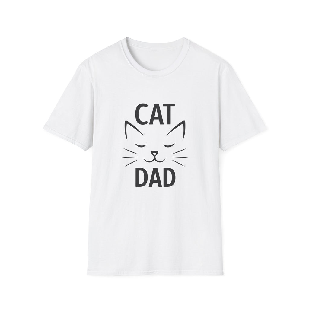 😼 Cat Dad T-Shirt – Feline Pride in Style