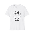 😼 Cat Dad T-Shirt – Feline Pride in Style