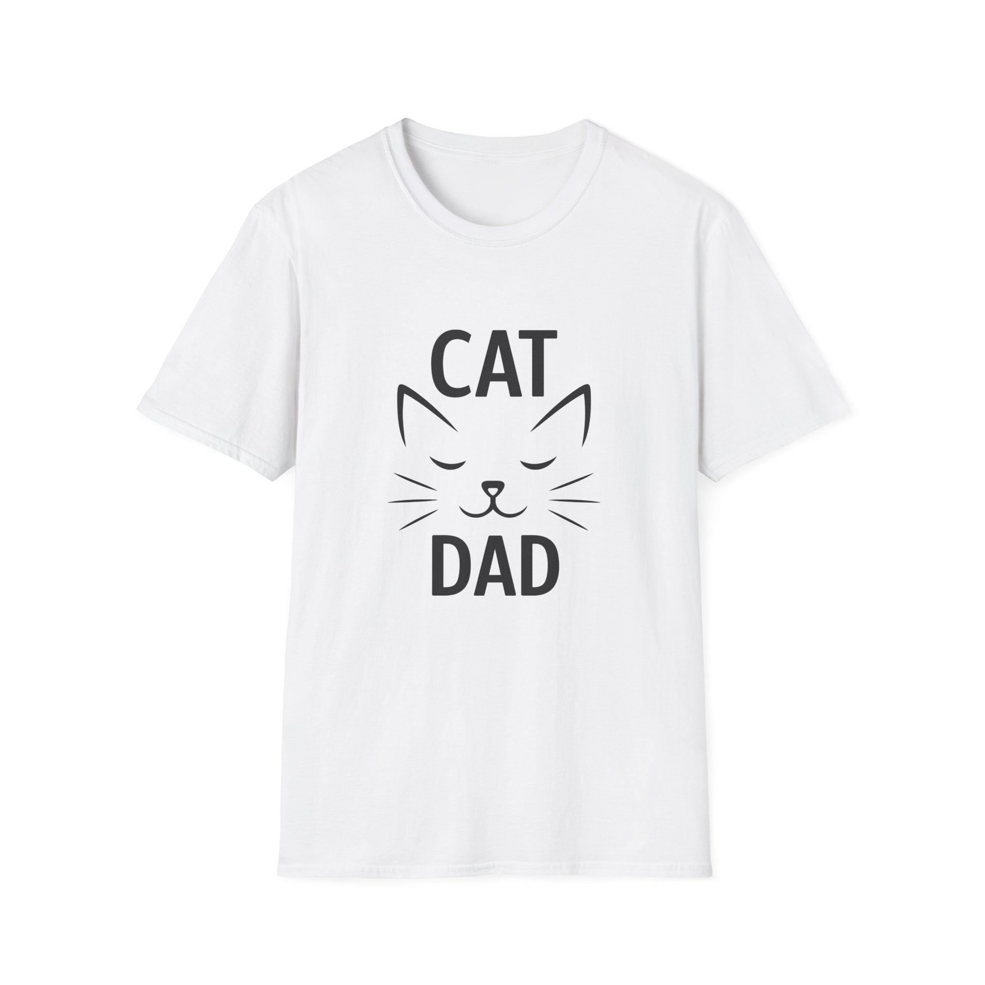 😼 Cat Dad T-Shirt – Feline Pride in Style