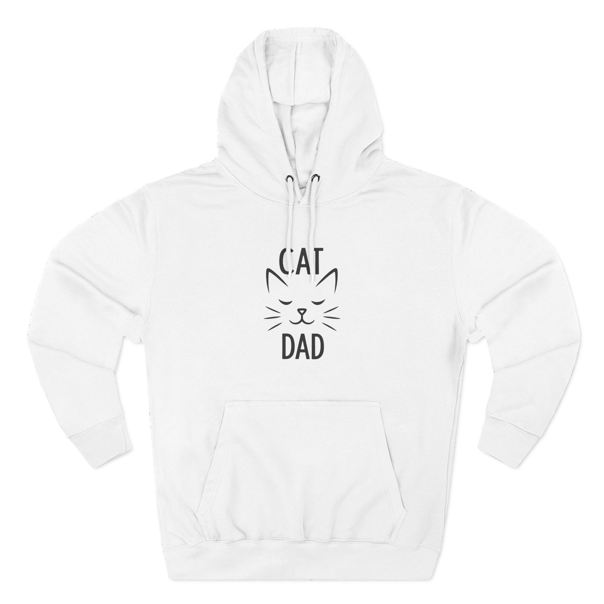 Cat Dad Hoodie – Premium Quality – Cozy Fleece Edition