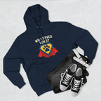 “Who Saved Who?” Hoodie – PREMIUM QUALITY Superhero Paw Edition