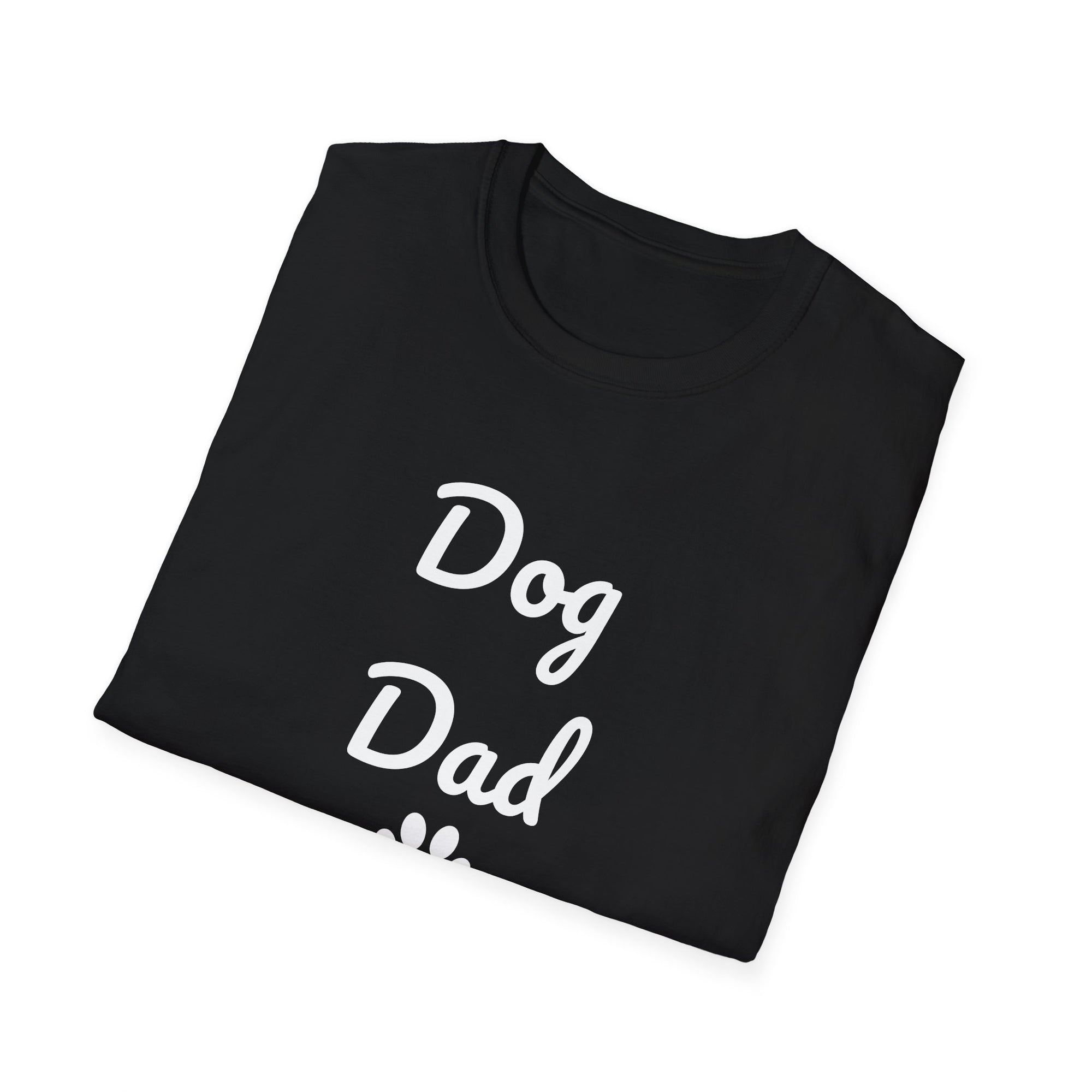 Personalized Dog Dad T-Shirt – Custom Name Edition
